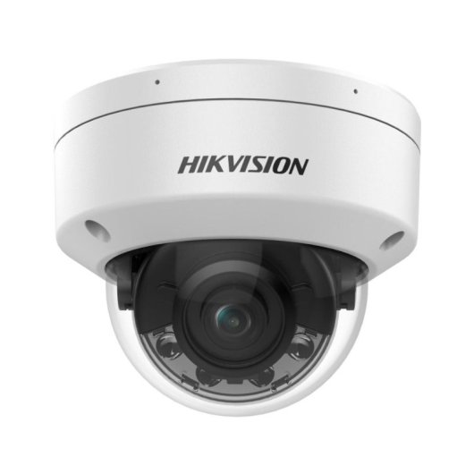 Cámara IP Hikvision DS-2CD2187G2H-LISU 8MP 4K ColorVu PoE Domo Exterior Visión Nocturna