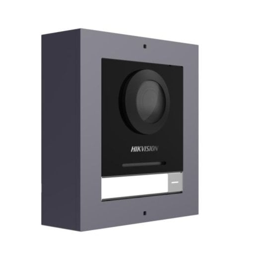 Videocitofono Hikvision DS-KD8003-IME1 Pro modulare 2MP WiFi PoE 1 pulsante IP65 per montaggio in superficie