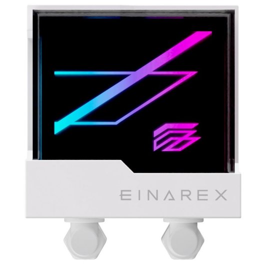 Einarex VERTEX 360 RGB Blanc 360 mm 3 ventilateurs RGB Miroir Cube Refroidissement liquide
