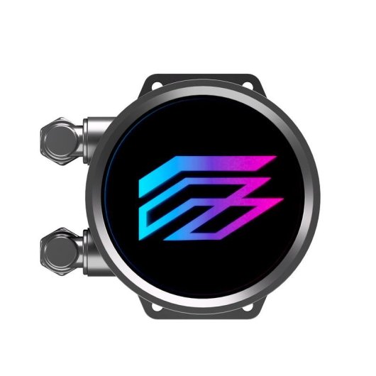 Refrigeración Líquida Einarex Flux 120 RGB 120mm 1 Ventoinha Espelho Infinito Preto