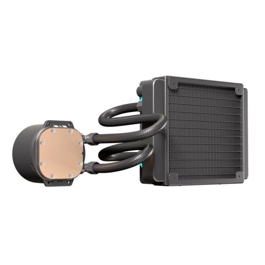 Refrigeración Líquida Einarex Flux 120 RGB 120mm 1 Ventoinha Espelho Infinito Preto