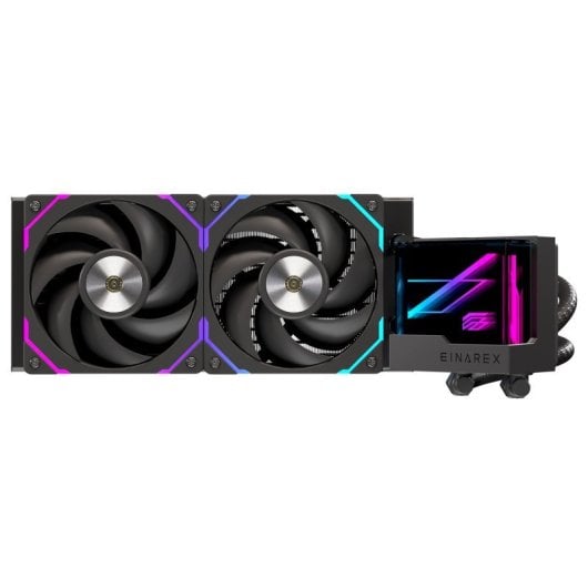 Einarex Vertex 240 RGB 240mm 2 Ventole Infinity Mirror Raffreddamento a Liquido