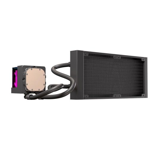 Refrigerazione Liquida Einarex Vertex 240 RGB 240mm 2 Ventole Specchio Infinito