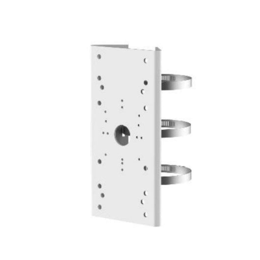 Soporte de cámara Hikvision DS-1275ZJ-SUS Acero inoxidable Blanco Montaje en poste y pared
