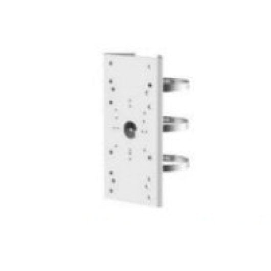 Soporte de cámara Hikvision DS-1275ZJ-SUS Acero inoxidable Blanco Montaje en poste y pared