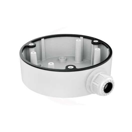 Boîte de jonction en aluminium Hikvision DS-1280ZJ-PT6 137 mm 4,5 kg Blanc pour caméra DS-2DE3204W-DE