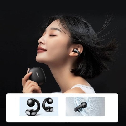 Auriculares Ugreen inalámbricos Bluetooth 5.4 con micrófono y resistencia IPX5
