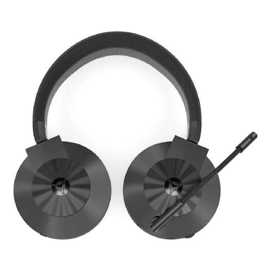 Auriculares Lenovo inalámbricos 2,4 GHz y cableados con carga magnética y multiplataforma