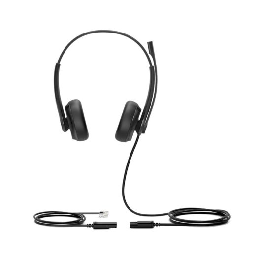 Auriculares Yealink con cable con Cancelación de Ruido y Micrófono flexible