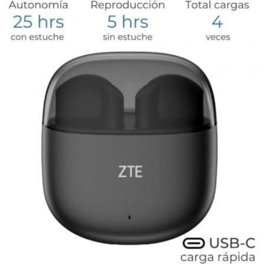Auriculares ZTE inalámbricos Bluetooth 5.0 con reducción de ruido y micrófono