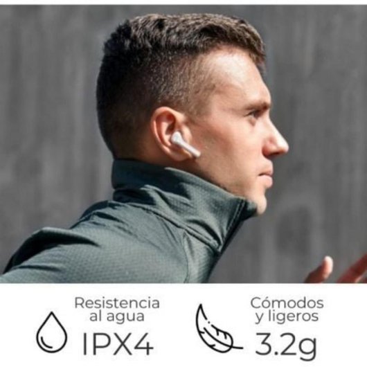 Auriculares ZTE inalámbricos Bluetooth 5.0 con reducción de ruido y micrófono