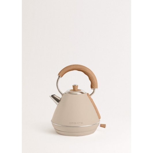 Hervidor Create Retro Kettle M/L 1L/1,7L Inoxidable Filtrado Autoapagado Tacto Frío