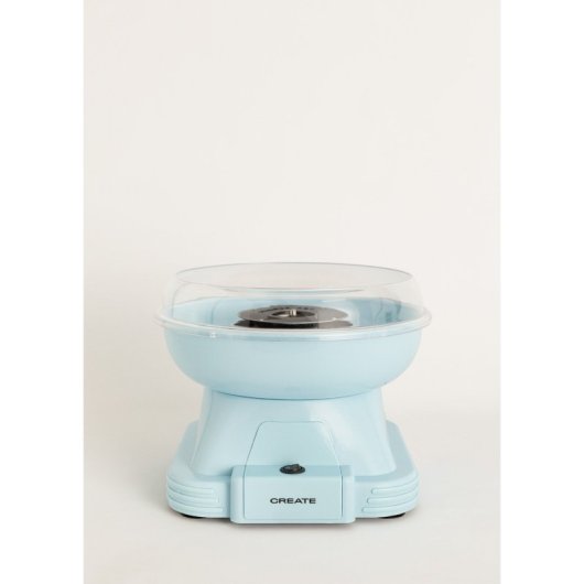 Algodonera Create Cotton Candy Maker Azul 500W Base Antideslizante Seguridad Fácil Limpieza