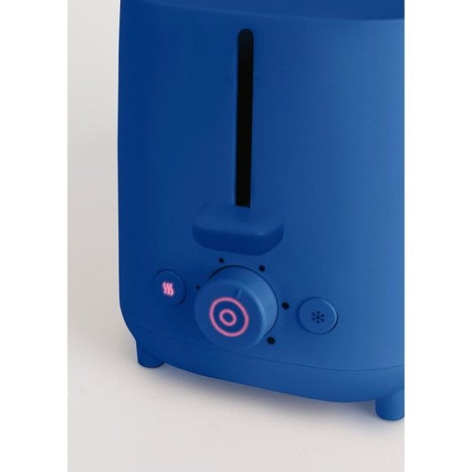 Tostadora Create 750W 0.85Kg 6 Niveles Potencia Función Descongelar Colores Pastel