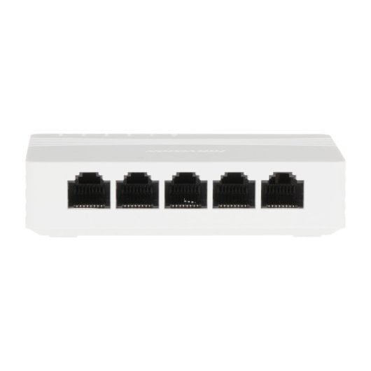 Conmutador Hikvision DS-3E0505D-E 5 puertos RJ45 10/100/1000 Mbps Plug & Play bajo consumo