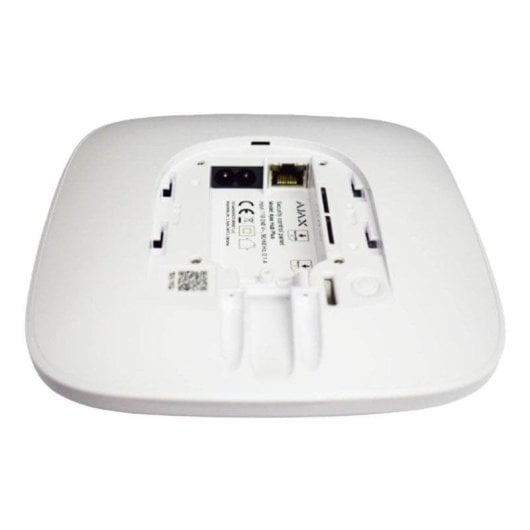 Allarme Ajax Hub 2 Jeweller 4G Ethernet Dual SIM Wireless Interno Fino 100 Dispositivi Automazione Avanzata Bianco
