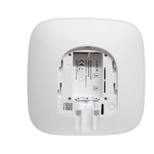 Alarme Ajax Hub 2 Jeweller 4G Conectividade Tripla 100 Dispositivos Branco