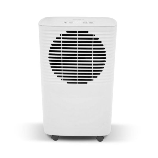 Déshumidificateur compact Radiola RADES010E 10 L/jour R290 avec clavier tactile, blanc