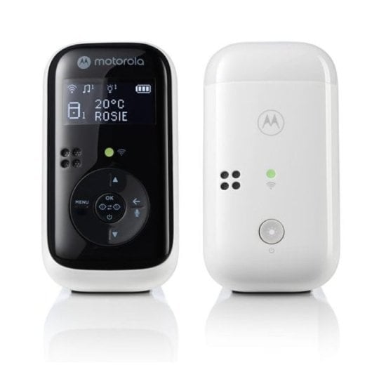 Motorola Nursery PIP15 Babyphone com Som HD, Alcance de 300 m, Ajustável, VOX, Ecrã de 1,5”