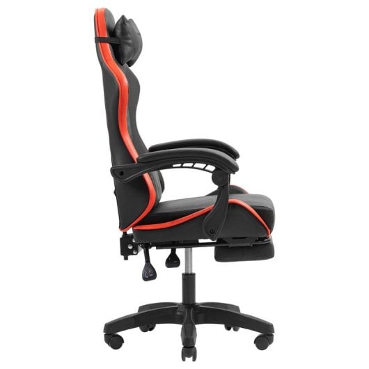 Silla Gaming Mars Gaming MGC-X Reclinable con Reposapiés Soporte Lumbar y Polipiel