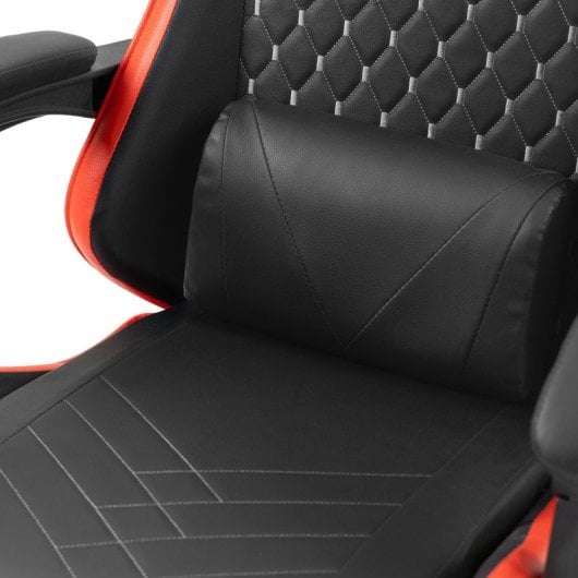 Silla Gaming Mars Gaming MGC-X Reclinable con Reposapiés Soporte Lumbar y Polipiel