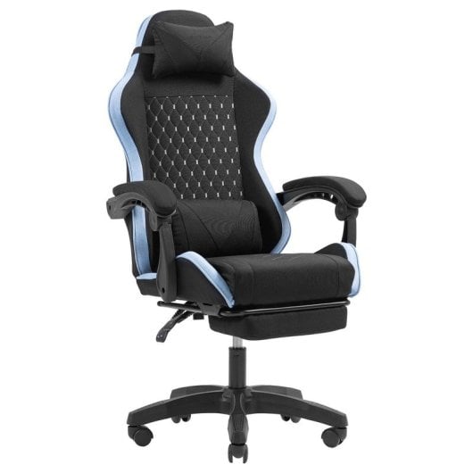 Silla Gaming Mars Gaming MGC-X Fabric Racing Soporte Lumbar Reposapiés Regulable 4 Colores