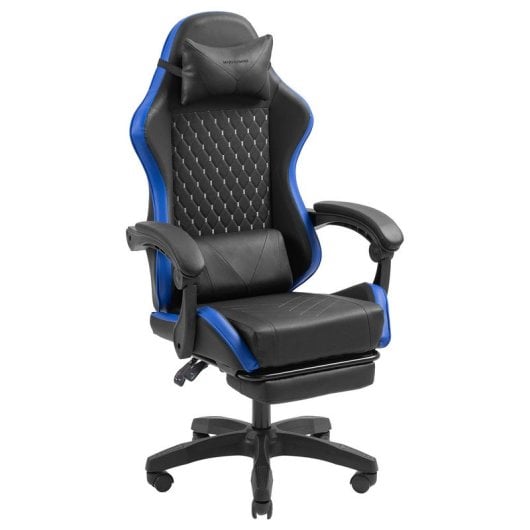 Silla Gaming Mars Gaming MGC-X Polipiel Racing, Reposapiés, Soporte Lumbar, 120kg