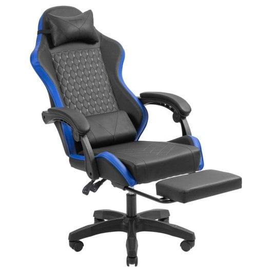 Silla Gaming Mars Gaming MGC-X Polipiel Racing, Reposapiés, Soporte Lumbar, 120kg