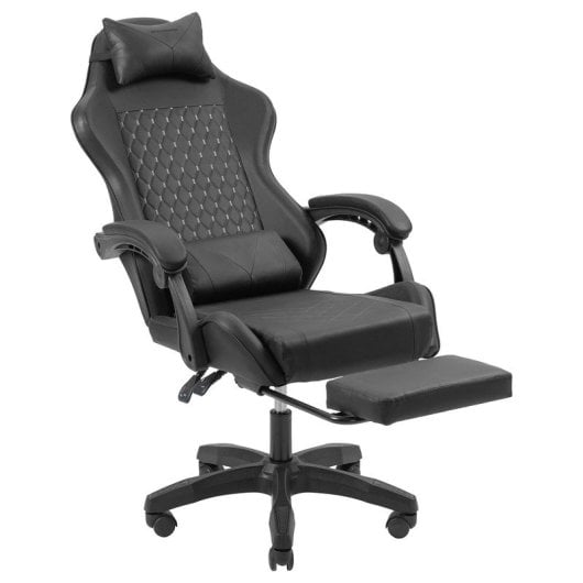 Silla Gaming Mars Gaming MGC-X respaldo reclinable reposapiés soporte lumbar 120kg