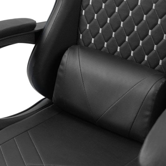 Silla Gaming Mars Gaming MGC-X respaldo reclinable reposapiés soporte lumbar 120kg