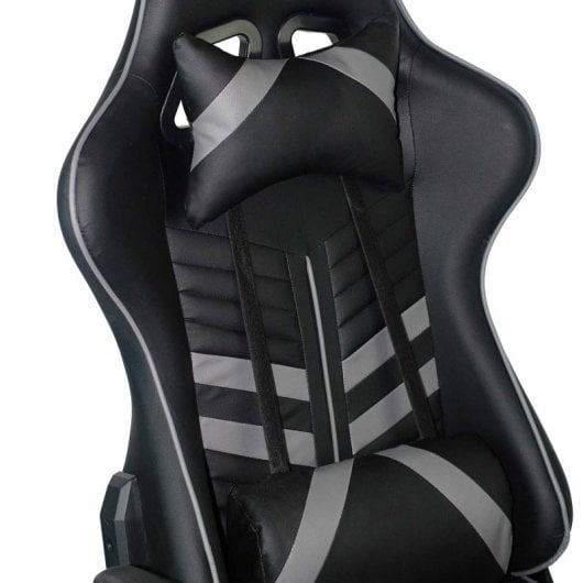 Silla gaming Thinia Home Decode respaldo reclinable hasta 180º 120kg cuero sintético