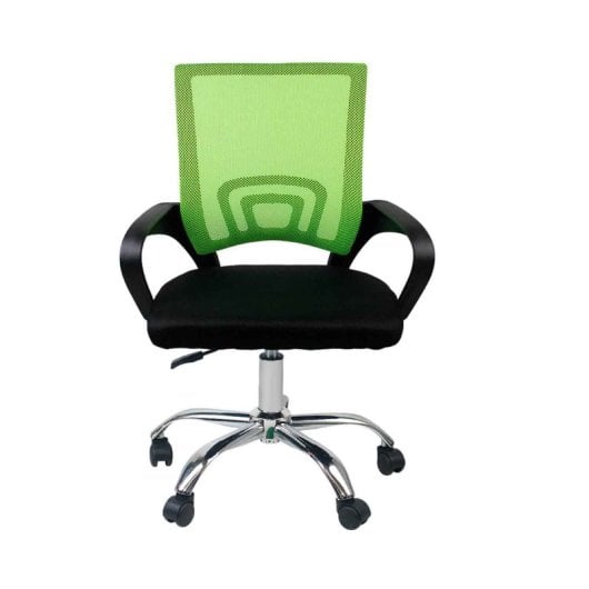 Silla de escritorio Thinia Home Classic estructura acero respaldo malla colores negro