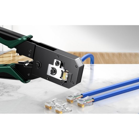 Alicate De Crimpar Ugreen Nw136 Rj45/rj11/rj12 Verde