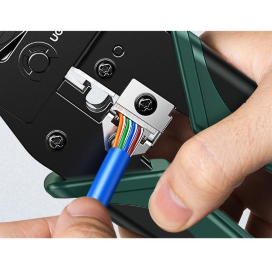 Alicate De Crimpar Ugreen Nw136 Rj45/rj11/rj12 Verde