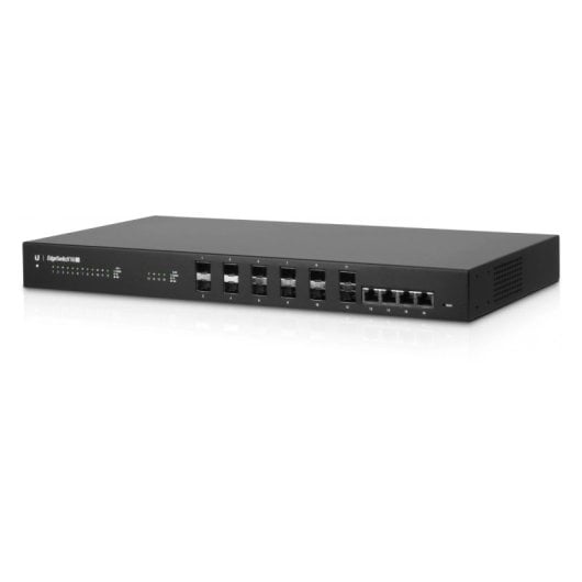 Switch Ubiquiti ES-16-XG 12 SFP+ 10Gb 4 RJ45 10Gb 160Gbps Rack 1U Gestión Avanzada