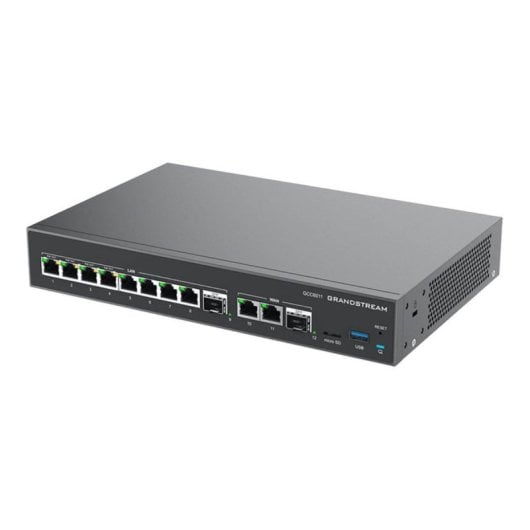 Switch Grandstream GCC6011 2 SFP 2,5Gbps 10 Gigabit Ethernet 4 PoE VPN Firewall IP PBX