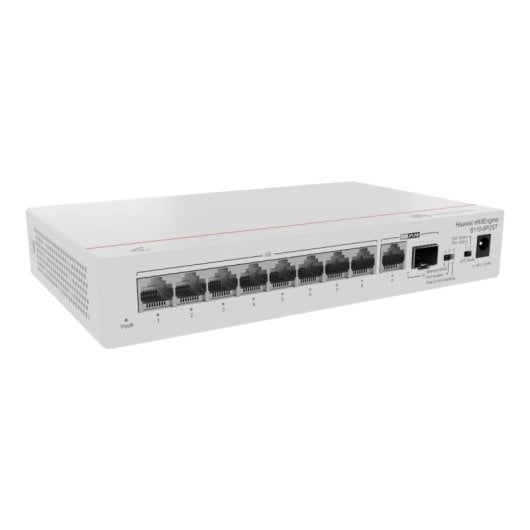 Switch Huawei S110-8P2ST 8 puertos Gigabit PoE+ 1 GE SFP 20Gbps Compacto