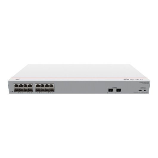 Switch Huawei S110-16LP2SR 16 Puertos Gigabit PoE+ 2 Combo SFP Rack 124W