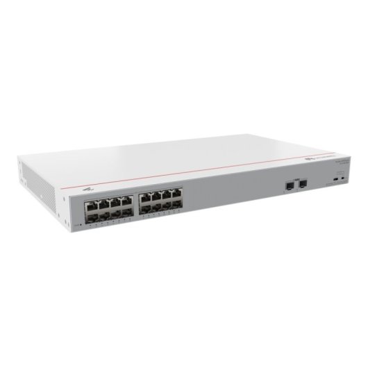 Switch Huawei S110-16LP2SR 16 Puertos Gigabit PoE+ 2 Combo SFP Rack 124W