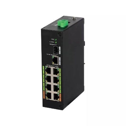Commutateur Dahua DHLR21108ET120 10 ports PoE ePoE L2 longue distance 120 W
