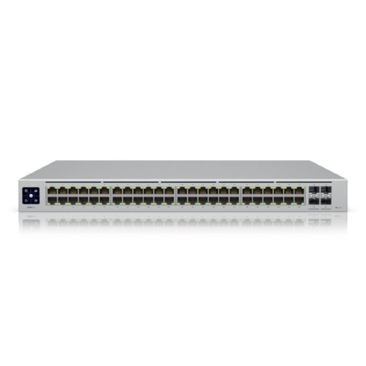 Switch RPS per montaggio su rack 1U touchscreen Gigabit L2/L3 a 48 porte Ubiquiti USW-PRO-48