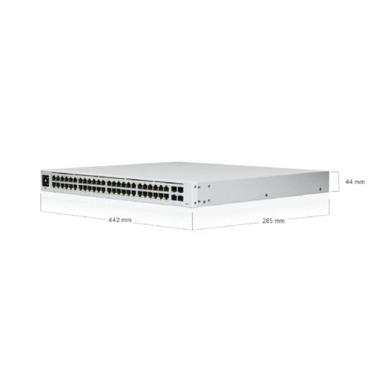 Switch RPS per montaggio su rack 1U touchscreen Gigabit L2/L3 a 48 porte Ubiquiti USW-PRO-48