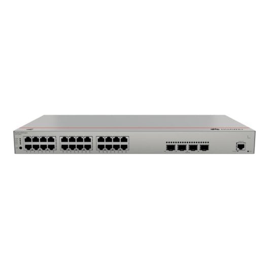 Commutateur Huawei S310-24P4X 24 ports 10/100/1000, 4 SFP+, PoE, L2+, gestion avancée