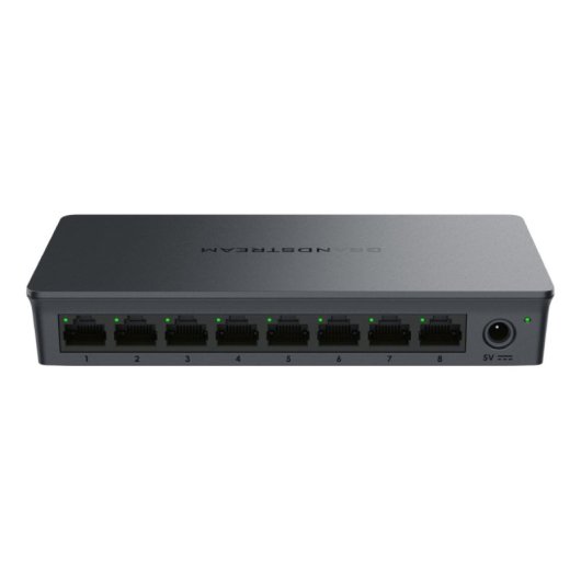 Commutateur Grandstream GWN7701 8 ports Gigabit QoS Multicast Filtrage MAC Auto MDI/MDI-X