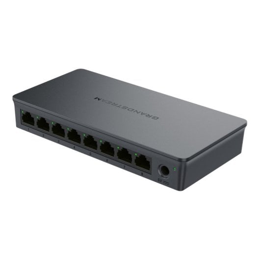 Commutateur Grandstream GWN7701 8 ports Gigabit QoS Multicast Filtrage MAC Auto MDI/MDI-X