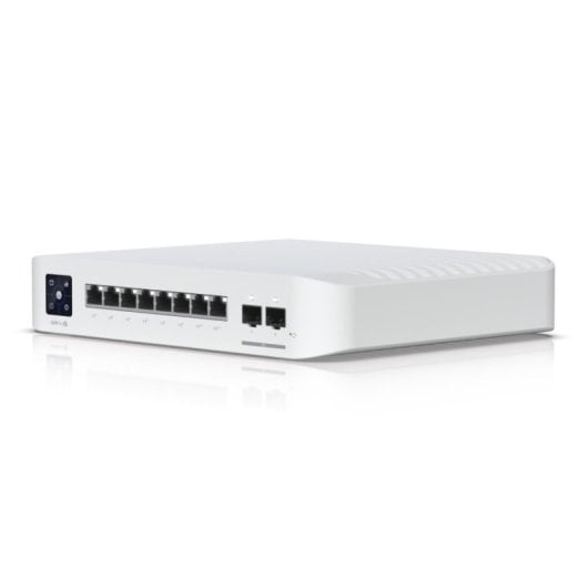 Switch Ubiquiti USW-PRO-8-POE 8 Portas 6 PoE+ 2 PoE++ 2 SFP+ 10 Gbps L2/L3 Gerido