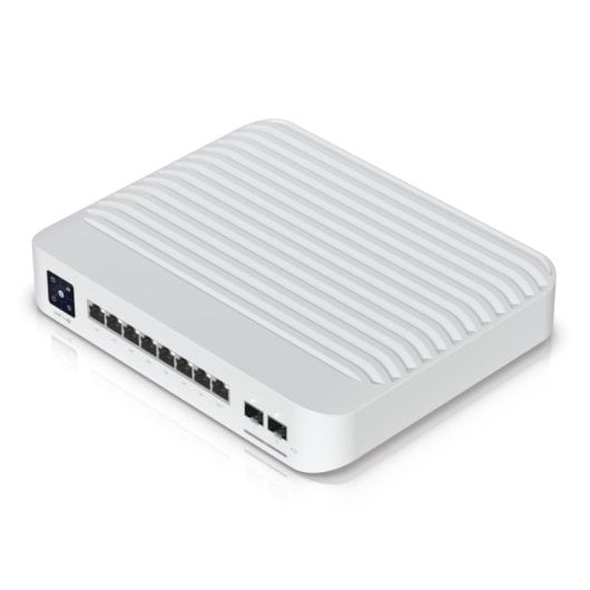 Switch Ubiquiti USW-PRO-8-POE 8 Portas 6 PoE+ 2 PoE++ 2 SFP+ 10 Gbps L2/L3 Gerido