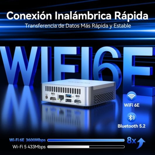 GEEKOM XT13 Pro Intel Core i9-13900HK 32GB 1TB SSD WiFi 6E Windows 11 Blanco
