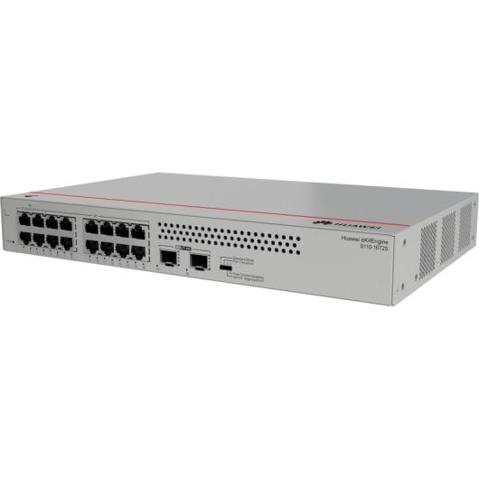 Switch Huawei S110-16T2S 16x Gigabit Ethernet L2 Non-Managed Rackmount Grau
