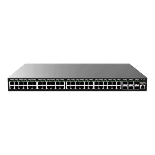 Switch Grandstream GWN7806P 48x GbE PoE+ 6 SFP+ 10GbE 216Gbps Gestión L2+ Rack